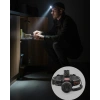Hubrendy Tekno USB Type C Şarjlı Sensörlü Kafa Lambası Uzun Ömürlü Batarya