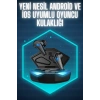 Hubrendy Tekno Wireless Gaming Kulaklık Mikrofonlu Bluetooth Oyuncu Kulaklığı
