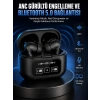 Hubrendy Tekno Yeni Nesil Pro Ekranlı Bluetooth Kulaklık 5.0 Bluetooth