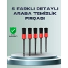 Hubrendy Tekno Yumuşak Kıllı Araç Bakım Fırça Takımı