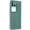 Hubrendy Bez Vivo V30 5G Kılıf Auto Focus Kapak - Koyu Yeşil