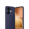 Hubrendy Bez Vivo V60 5G Auto Focus Karbon Kapak - Lacivert