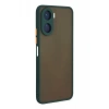 Hubrendy Bez Vivo Y16 Kılıf Montreal Silikon Kapak - Yeşil