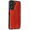 Hubrendy Bez Vivo Y18 Kılıf Flip Cover - Kırmızı