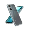 Hubrendy Bez Vivo Y18 Kılıf Lüx Şeffaf Silikon
