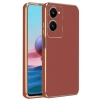 Hubrendy Bez Vivo Y18 Kılıf Volet Silikon - Kırmızı