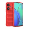 Hubrendy Bez Vivo Y27 Kılıf Optimum Silikon - Kırmızı