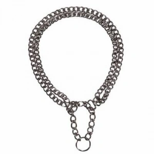 2 Sıra Zincir Köpek Boyun Tasması 55 Cm 2,5 Mm
