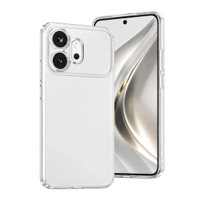 Hubrendy Bez Huawei Honor 600 Lüx Şeffaf Silikon - Şeffaf