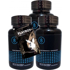 Hubrendy Bez 8performance Enhancer Erkeklere Özel 60lı x  3 adet + Jel