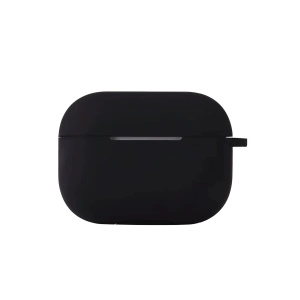 Hubrendy Bez Apple Airpods Pro 3 (3.nesil) Hang Kılıf - Siyah