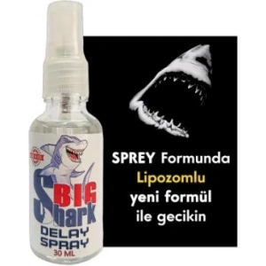 Hubrendy Bez Asimox Bigshark Spray 30ML/LIPOZOOMLU Yeni Formül