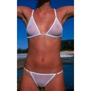 Hubrendy Beru B060706 Transparan Bikini Takım