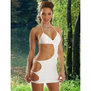 Hubrendy Beru B060785 Dekolteli Seksi Elbise