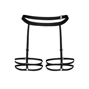 Hubrendy Beru Bel - Bacak Şık Ve Seksi Harness - Brf44