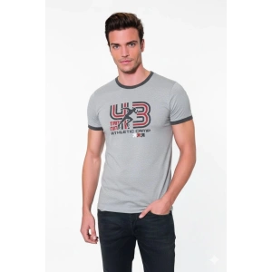 Hubrendy Beru Berrak Erkek  43 Baskılı T-shirt 1038