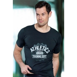 Hubrendy Beru Berrak Erkek  Athletick Baskılı Tshirt 1036