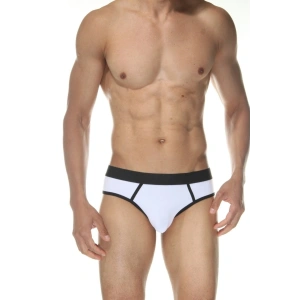 Hubrendy Beru Beyaz Jockstrap Erkek  İç Giyim