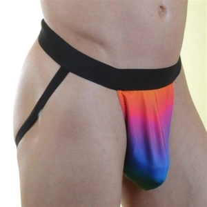 Hubrendy Beru  Br071063  Renkli Jockstrap