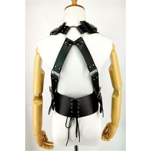 Hubrendy Beru Deri Harness, Şık Deri Kadın Kemer - Brf1419