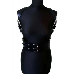 Hubrendy Beru Deri Korse Harness, Şık Elbise Kemeri - Brf914