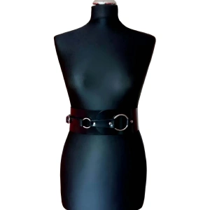 Hubrendy Beru Elbise Üzerine Şık Deri Korse Harness - Brf920