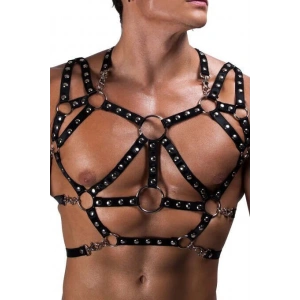 Hubrendy Beru Erkek Lastik Göğüs Harness - Brfm191