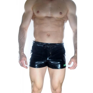 Hubrendy Beru Erkek Siyah Lame Short