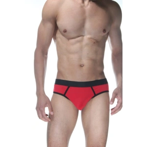 Hubrendy Beru Kırmızı Jockstrap Fantezi İç Giyim