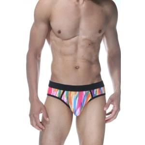 Hubrendy Beru Renkli Jockstrap Erkek  İç Giyim
