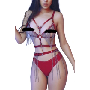 Hubrendy Beru Seksi Fantezi Body
