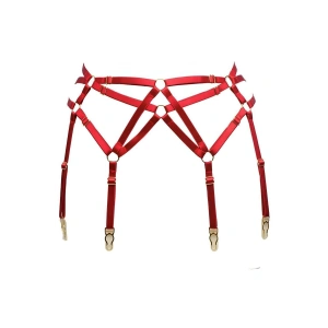 Hubrendy Beru Seksi Lastik Harness Jartiyer - Brf146