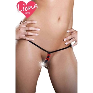 Hubrendy Beru  Seksi Siyah G-string