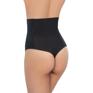 Hubrendy Beru Siyah  2720 Lazer Kesim String Hayalet Korse