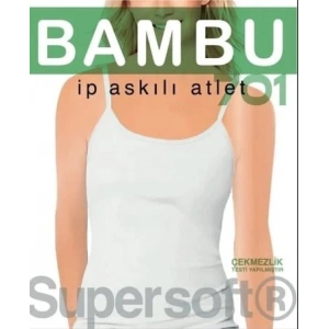 Hubrendy Beru Star 701 Bambu İp Askılı Bayan Atlet