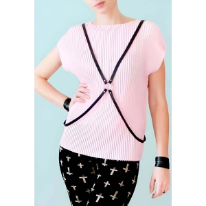 Hubrendy Beru X Detaylı Şık Günlük Harness - Brf176