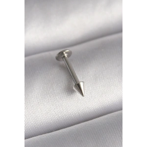 Hubrendy Bez 316L Çelik Gümüş Renk Çivi Model Piercing