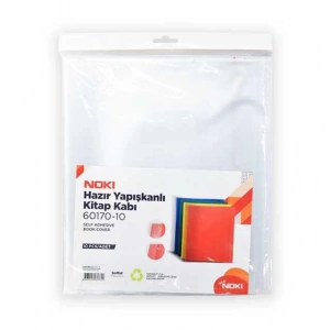 Hubrendy Bez 60170 10 lu Şeffaf Hazır Kitap Kabı