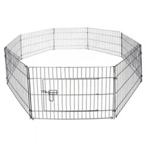 Hubrendy Bez 8 Parça Tel Panel Köpek Oyun Alanı 61x61 Cm
