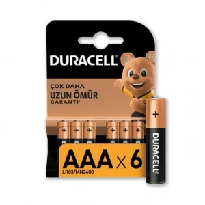 Hubrendy Bez Aaa 6 lı İnce Kalem Pil