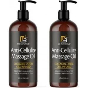 Hubrendy Bez Anti Cellulıte Masaj Bakım Yağı 240 ml 2 Adet