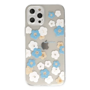 Hubrendy Bez Apple iPhone 12 Pro Max Kılıf Lucky Silikon - Lucky 2