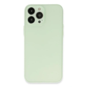 Hubrendy Bez Apple iPhone 13 Pro Kılıf Puma Silikon - Açık Yeşil