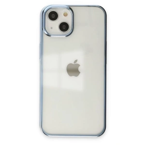 Hubrendy Bez Apple iPhone 14 Plus Kılıf Element Silikon - Sky Blue