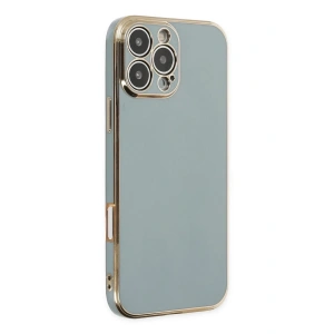 Hubrendy Bez Apple iPhone 16 Pro Max Kılıf Volet Silikon - Açık Yeşil