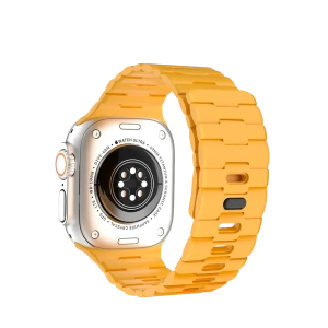 Hubrendy Bez Apple Watch Ultra 49mm Wowen Kordon - Sarı