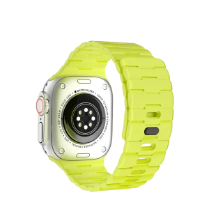 Hubrendy Bez Apple Watch Ultra 49mm Wowen Kordon - Yeşil