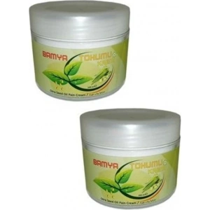 Hubrendy Bez Bamya Tohumu Kremi Rahatlatma Masaj Kremi 100 ml x 2