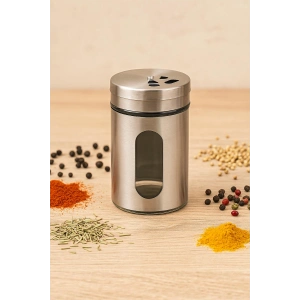 Hubrendy Bez Cam Metal Kapaklı Tuzluk 100 ml