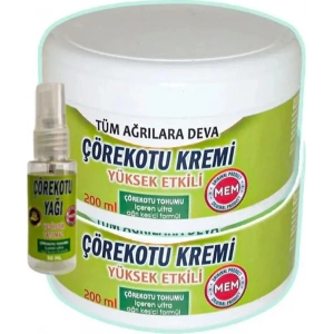 Hubrendy Bez Çörek Otu Bakım Kremi 2X200 Ml+30 ml Çörek Otu Yağı ile